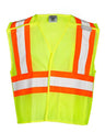 Contrasting Mesh Breakaway Class 2 Safety Vest