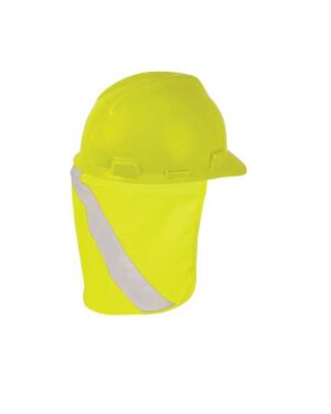 High-Visibility Hard Hat Nape Protector