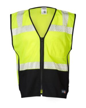 Premium Black Series FR Black Bottom Class 2 Mesh Vest