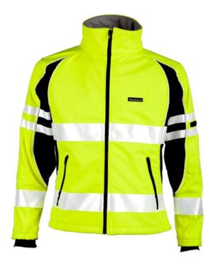 Women's Premium Black Series Soft Shell Safety Jacket