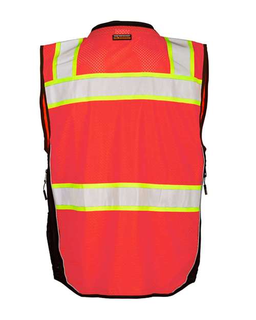Premium Black Series Class 2 Surveyors Vest - Image 6