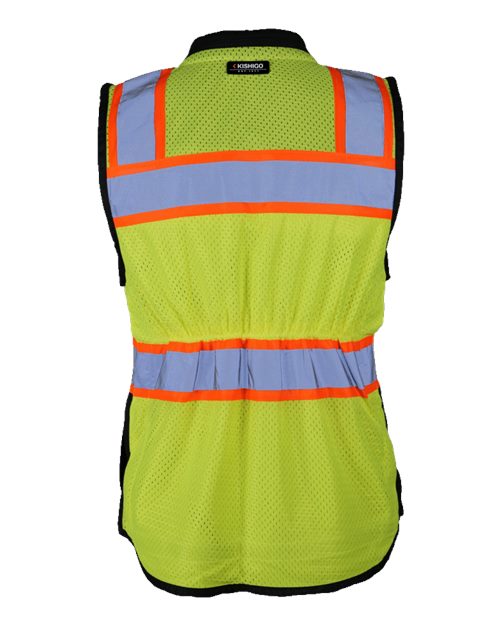 Women's Premium Black Series Heavy-Duty Class 2 Surveyors Vest - Image 2