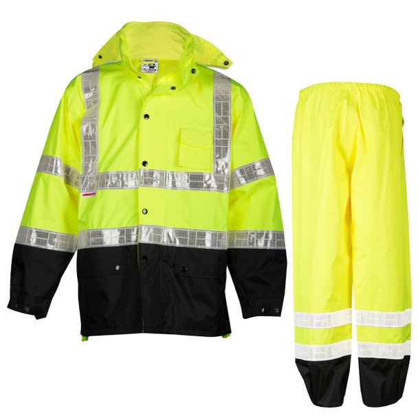 Storm Stopper Pro Class 3 Rainwear Jacket & Pant Set