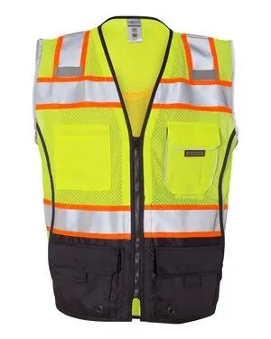 Premium Black Series Black Bottom Class 2 Safety Vest