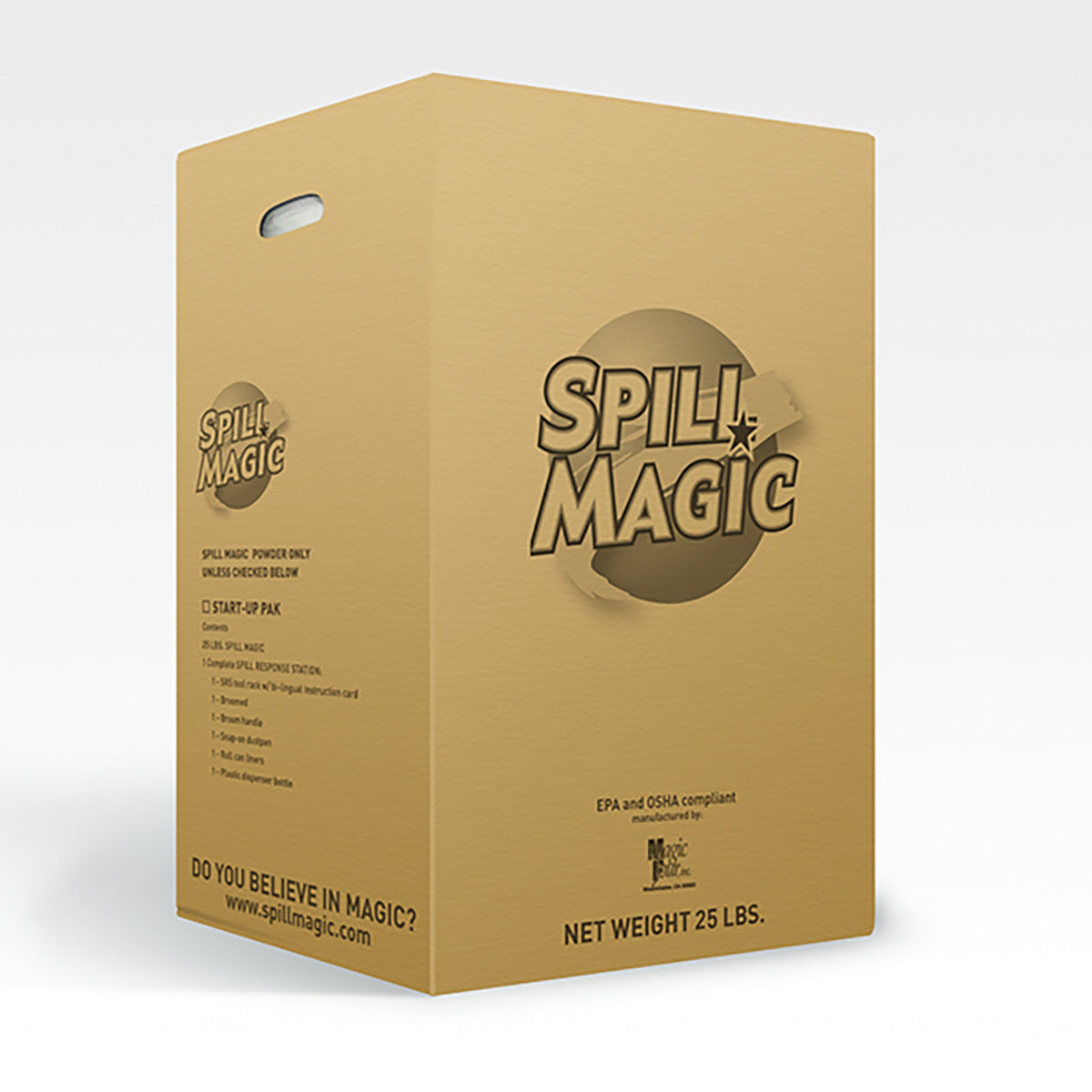 Spill Magic 25 lb. Box Absorbent Powder