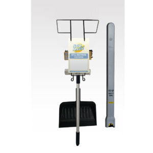 Spill Magic Spill Response Station with 20-Inch Safety Cone - No Bottle