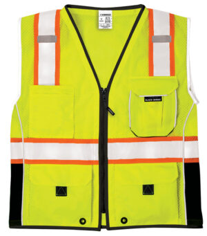 Premium Black Series Heavy Duty Class 2 Safety Vest
