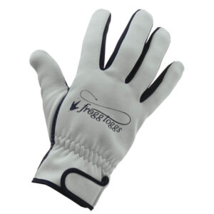 Frogg Fingers Full Finger Fishing & Outdoor Gloves - Gray/Black
