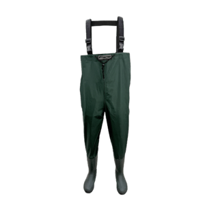 Men's Cascades v3 Felt Sole Chest Wader - Forest Green