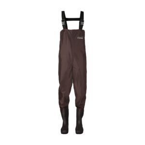 Men's Rana II PVC Felt Bootfoot Chest Wader - Brown