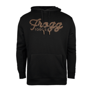 Heavyweight Plush Fleece Long-Sleeve Hoodie - Black