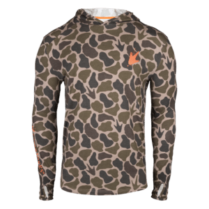Bamboo Long-Sleeve Performance Hoodie - Duck Camo