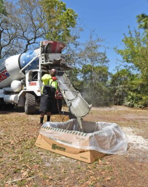 Concrete Washout Berm - Economy Model